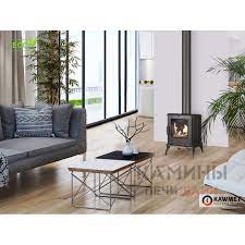 Купить Печь-камин Kawmet P8 в интерьере чугунный в Бресте в Бресте