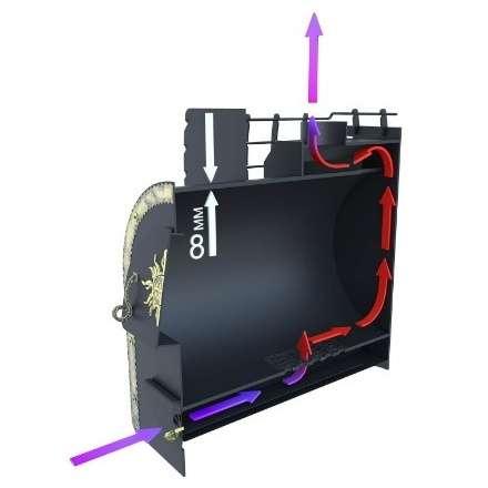 Отопительная печь Царь-печи Матрёшка малая 2 в Бресте