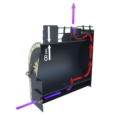 Отопительная печь Царь-печи Злата в Бресте