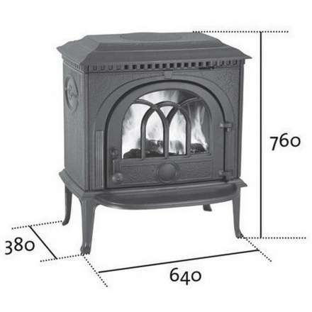 Чугунная печь камин Jotul F8 в Бресте