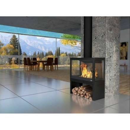 Купить Печь-камин KFD STO iM 14 в интерьере чугунная в Бресте в Бресте