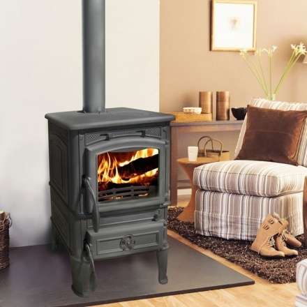 Печь-камин Guca LAVA с плитой из чугуна в Бресте