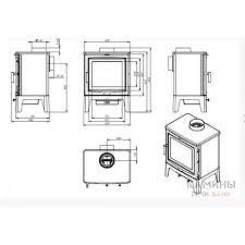Купить Печь-камин NORDflam Ivory в Бресте Амазонка бай фото в Бресте