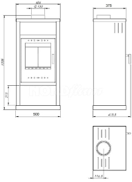 Купить Печь-камин NORDflam Pireus в Бресте Амазонка бай фото в Бресте
