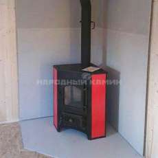 Купить Печь-камин Везувий ПК-01 (270) угловой красный 9 кВт в Бресте в Бресте