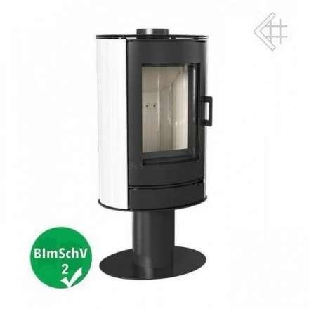 Печь-камин Kratki KOZA/AB/S/N/KAFEL/BIALY (кафель белый) Амазонка бай фото в Бресте