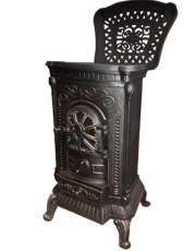 Чугунная печь-камин Амбра Eurokom фото в Бресте