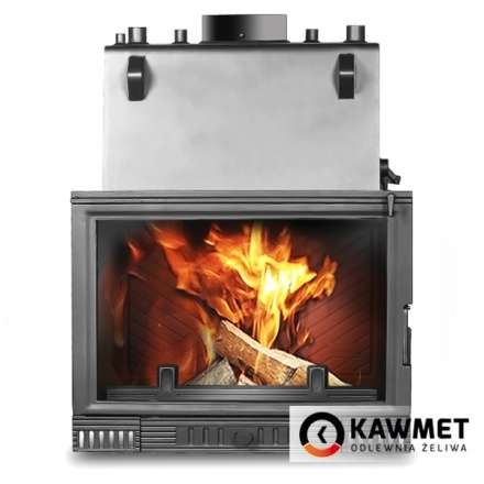 Каминная топка Kawmet W1CO 18,7 кВт с водяным контуром Амазонка бай фото в Бресте
