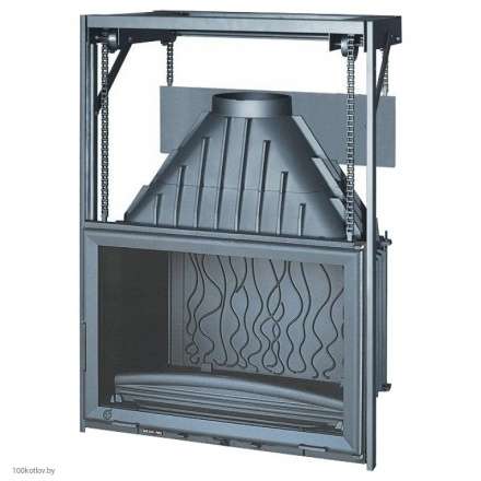 Каминная топка Invicta 700 Grand Angle с подъёмом в Бресте