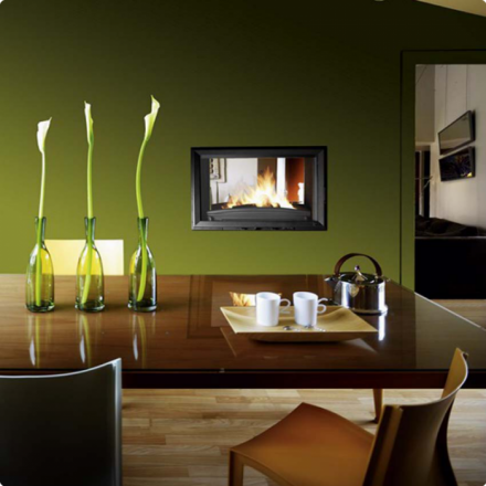 Каминная топка Invicta 800 Double Face в Бресте