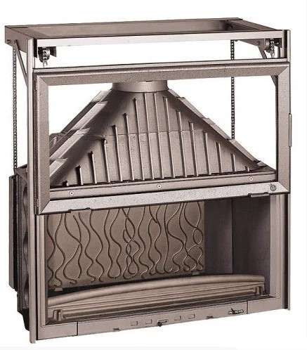 Каминная топка Invicta 1100 Grand Vision с подъёмом  Амазонка бай фото в Бресте