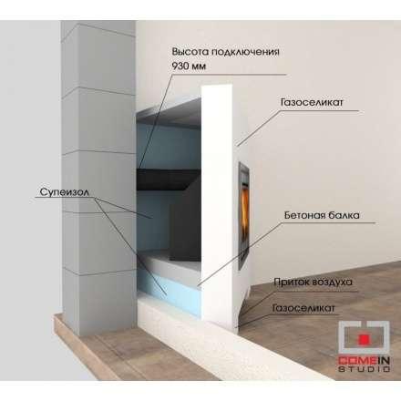 Каминная топка Lotus H570 в Бресте