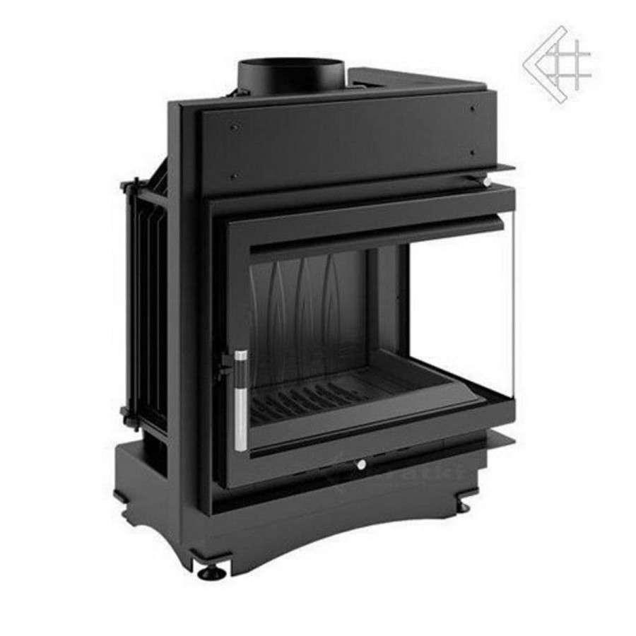 Каминная топка Kratki Maja/P/BS (угловое стекло справа) Амазонка бай фото в Бресте