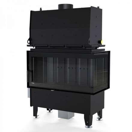 Каминная топка Defro Home RIVA ME BP SHORT угловая, с водяным контуром в Бресте