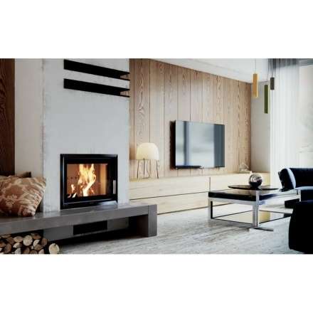 Каминная топка DEFRO HOME RIVA SM SHORT с водяным контуром в Бресте