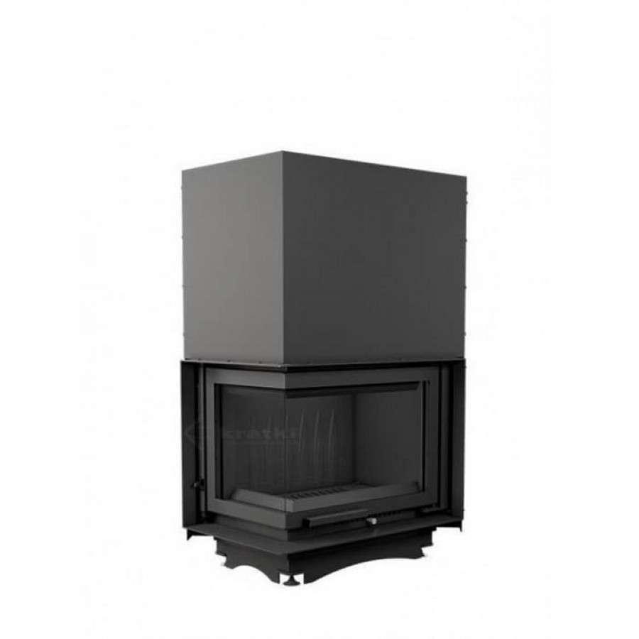 Каминная топка Kratki Maja/L/BS/G (угловое стекло слева, гильотина) Амазонка бай фото в Бресте