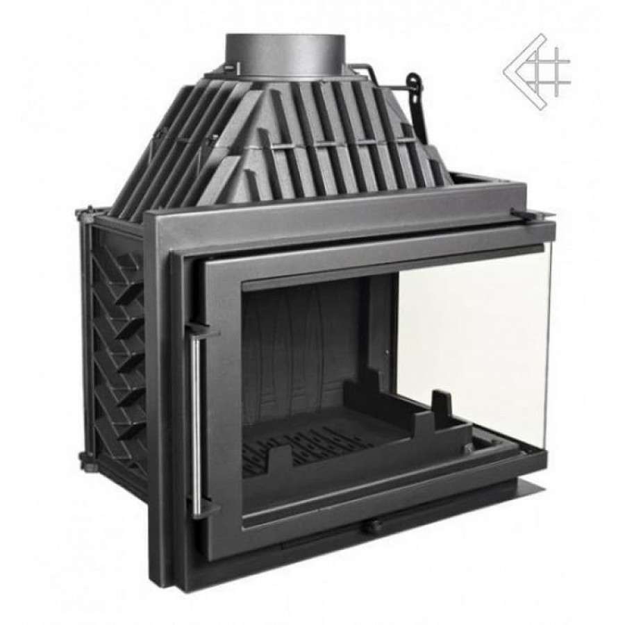 Каминная топка Kratki Zuzia/P/BS (угловое стекло справа) Амазонка бай фото в Бресте