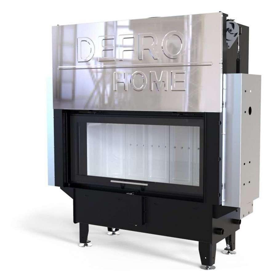 Каминная топка Defro Home RIVA LA G SHORT с водяным контуром и подъемом стекла вверх Амазонка бай фото в Бресте