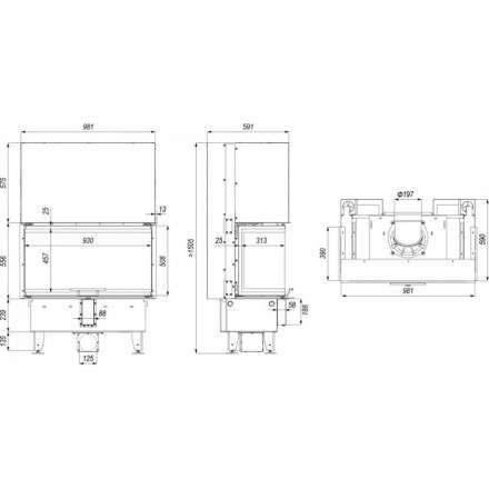 Каминная топка DEFRO HOME INTRA ME C G в Бресте