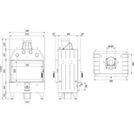 Каминная топка DEFRO HOME INTRA ME T в Бресте