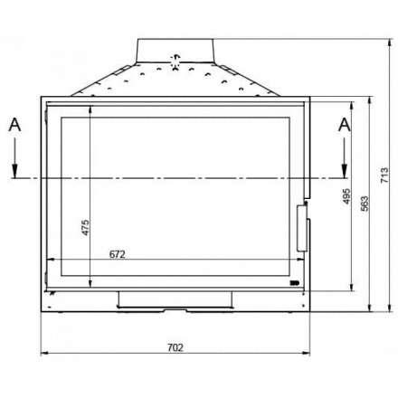Каминная топка KFD ECO iMAX 14 в Бресте
