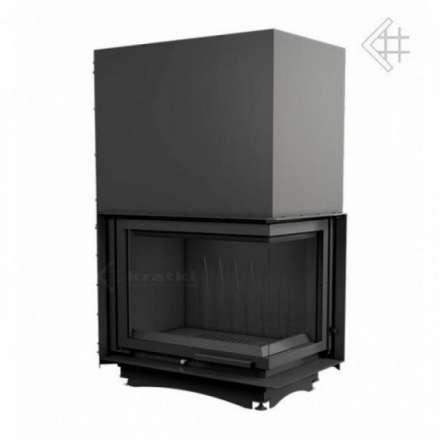 Каминная топка Kratki Amelia/P/BS/G (угловое стекло справа, гильотина) в Бресте