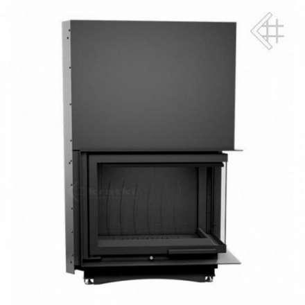 Каминная топка Kratki Amelia/P/BS/G (угловое стекло справа, гильотина) в Бресте