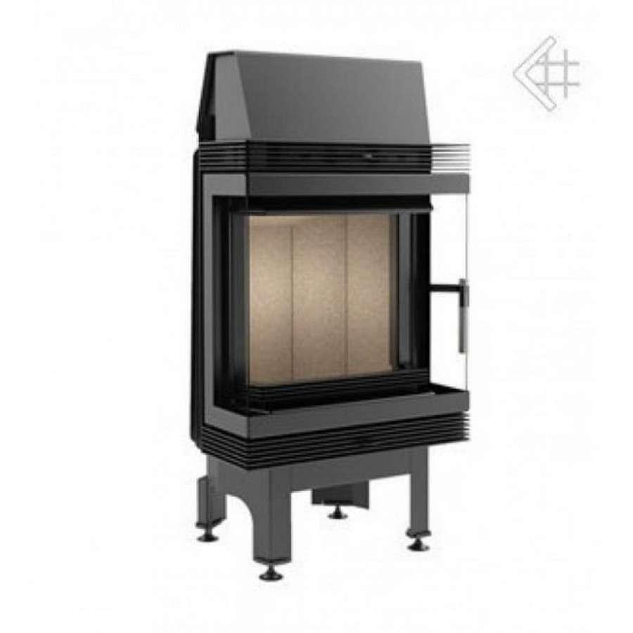 Каминная топка Kratki Blanka LP/BS (угловое стекло слева-справа) Амазонка бай фото в Бресте