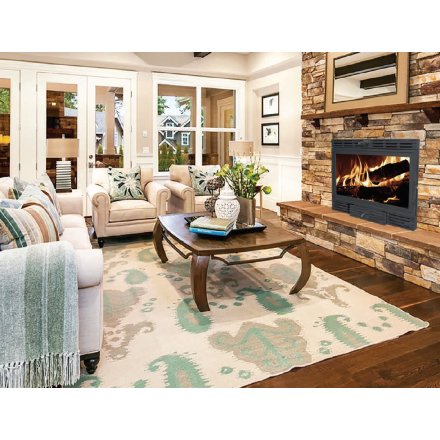 Каминная топка Ferguss FG753 с шибером в Бресте