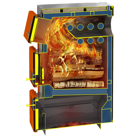 Твердотопливный котел Теплодар Куппер ПРО-16 (2.0) Амазонка бай фото в Бресте