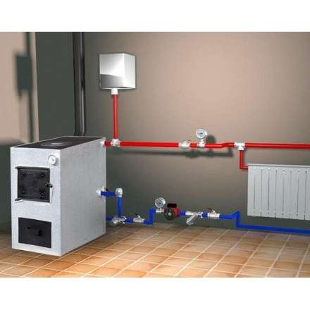 Котел твердотопливный стальной Сибирь КВО 12 Амазонка бай фото в Бресте