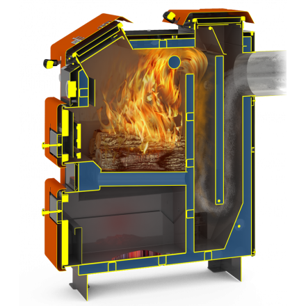 Твердотопливный котел Теплодар Куппер Эксперт 22 (2.0) Амазонка бай фото в Бресте