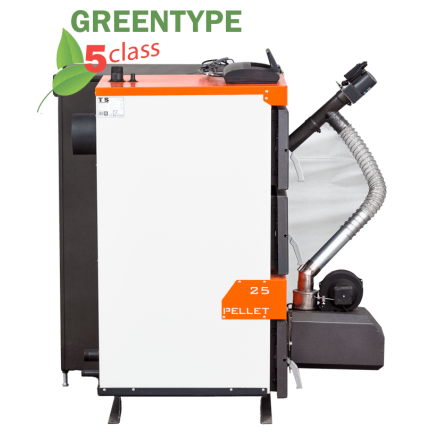 Твердотопливный котел TIS TISNew DUO PELLET 25 Амазонка бай фото в Бресте