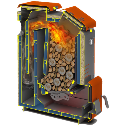 Твердотопливный котел Теплодар Куппер Мега 20 Амазонка бай фото в Бресте