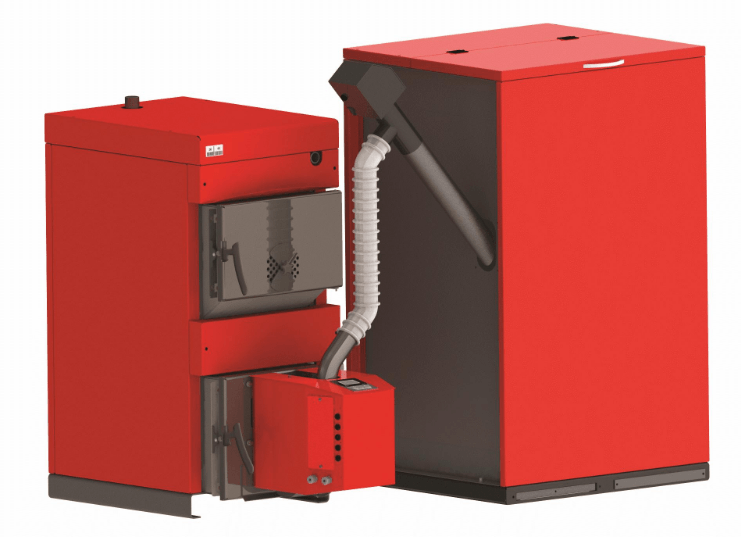Твердотопливный котел BURNiT WBS-N 25 с пеллетной горелкой купить в Бресте