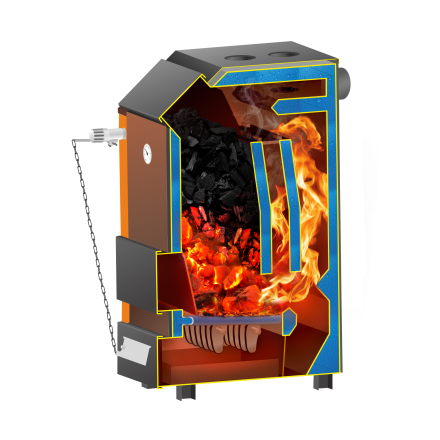 Котел отопительный длительного горения «Магнум-30» в Бресте