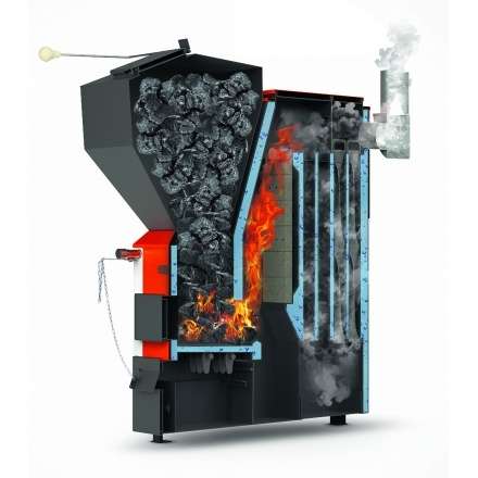 Автоматический котел длительного горения «АТУМ 55» в Бресте