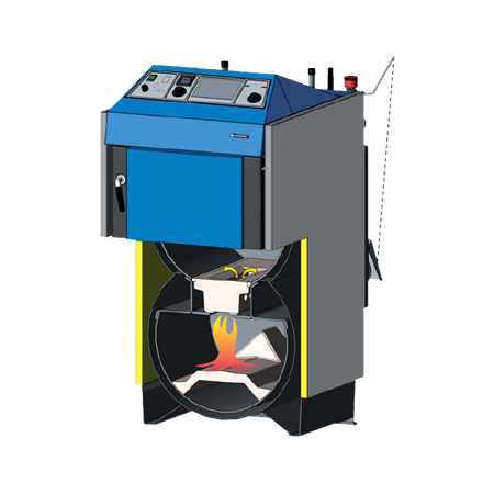 Твердотопливный котёл Atmos DC50S в Бресте