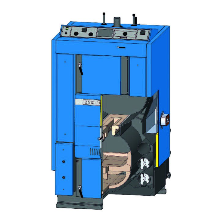 Твердотопливный котёл Atmos DC150 в Бресте