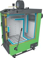 Твердотопливный котел SAS MI 42 в Бресте