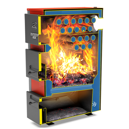 Твердотопливный котел Теплодар Куппер ПРО-36 (2018) Амазонка бай фото в Бресте