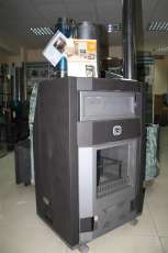 Стальной камин со стеклом Теплодар Сиеста 20 фото  в Бресте