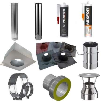 Комплект для печей диаметр 150 мм купить в Бресте