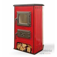 Купить Печь-камин MBS Hit красный сталь в Бресте Амазонка бай фото в Бресте