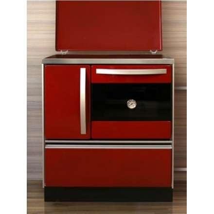 Плита на дровах MBS Royal 720 Plus P (с крышкой) красная в Бресте