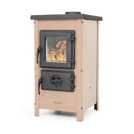 Печь-камин MBS Happy Eco кремовый купить в Бресте