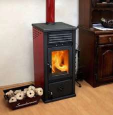 Купить Печь-камин MBS Vesta Plus красная в Бресте в Бресте