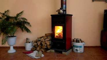 Купить Печь-камин MBS Vesta Plus красная в Бресте в Бресте