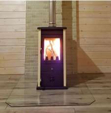 Печь-камин MBS Vesta Eco кремовая в Бресте