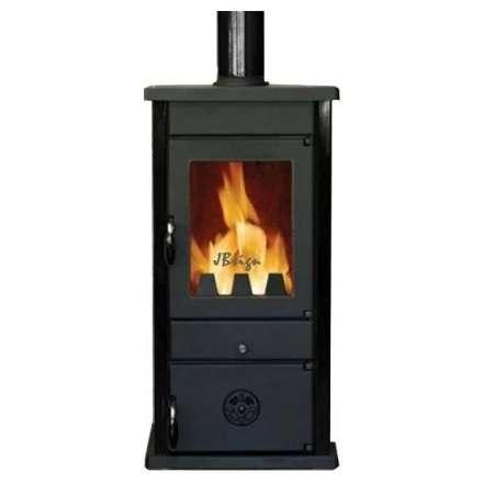 Печь-камин MBS Vesta Eco черная Амазонка бай фото в Бресте